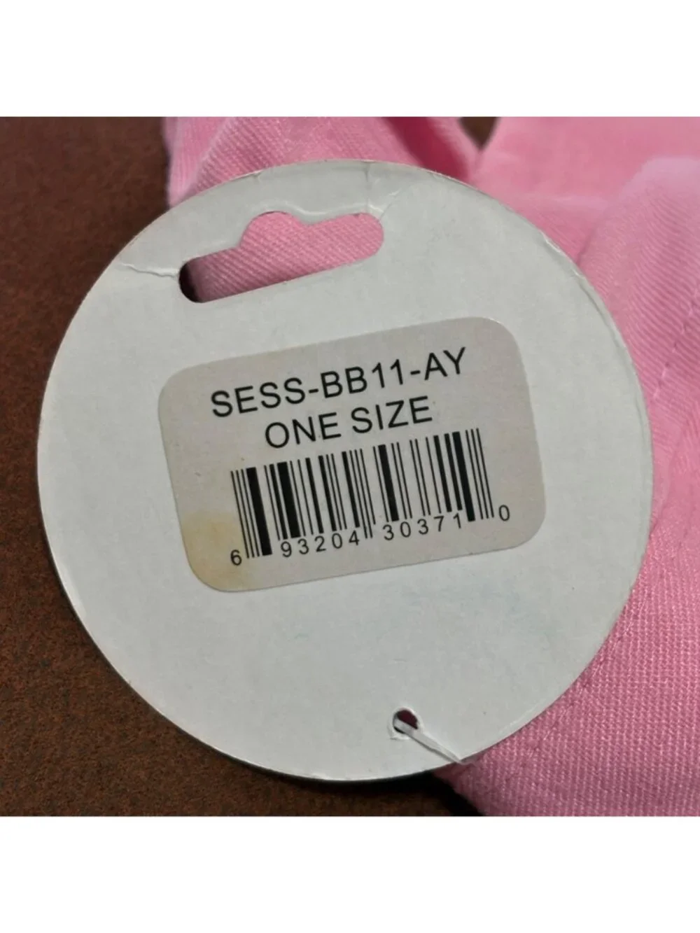 Sesame Street Coppertone UPF 50+ Pink Baby Hat Abby Cadabby Embroidery